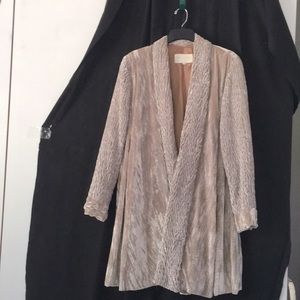 Velvet coat
